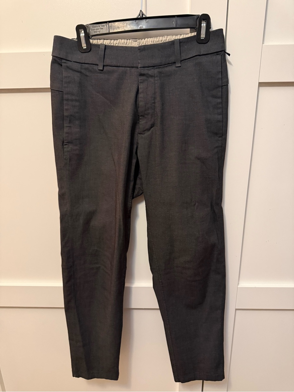 Lululemon Men's Dark Navy Tailored Dress Pants - Modern Fit 32 x 30